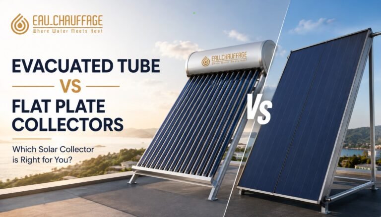 Evacuated tube vs flat plate solar collectors